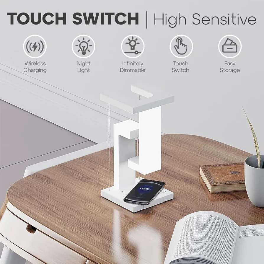 أباجورة وشاحن لاسلكي 6 أباجورة وشاحن لاسلكي - الصورة 6