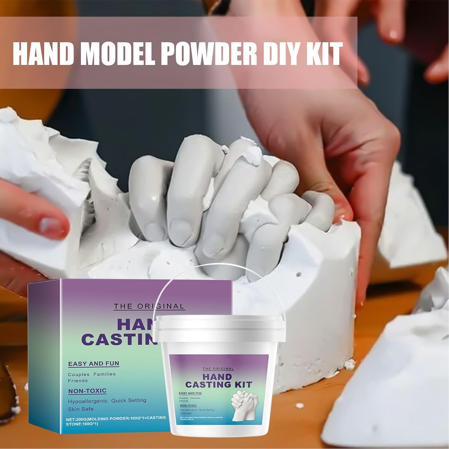 مجموعة صب الأيدي التذكارية 2 مجموعة صب الأيدي التذكارية - الصورة 2