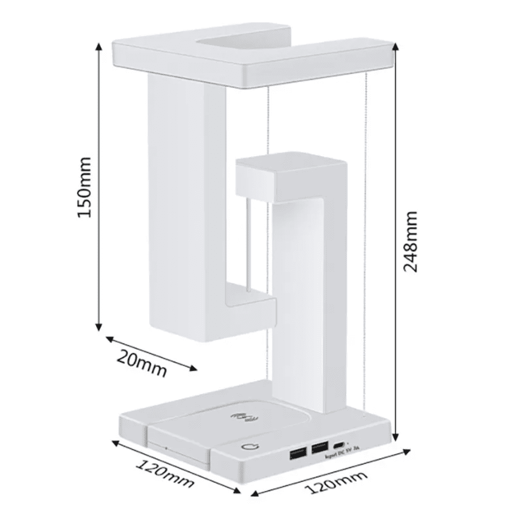 أباجورة وشاحن لاسلكي 7 أباجورة وشاحن لاسلكي - الصورة 7