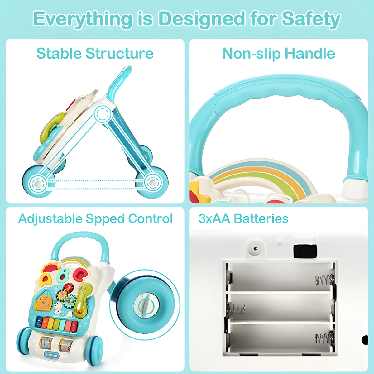 مشاية أطفال تعليمية 5 مشاية أطفال تعليمية - الصورة 5